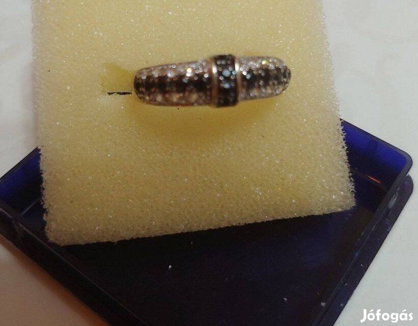 14K zafír köves arany Gyűrű
