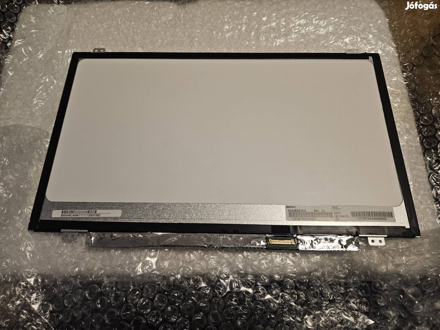 14.0" HD (1366x768) 30 pin matt laptop LCD kijelző