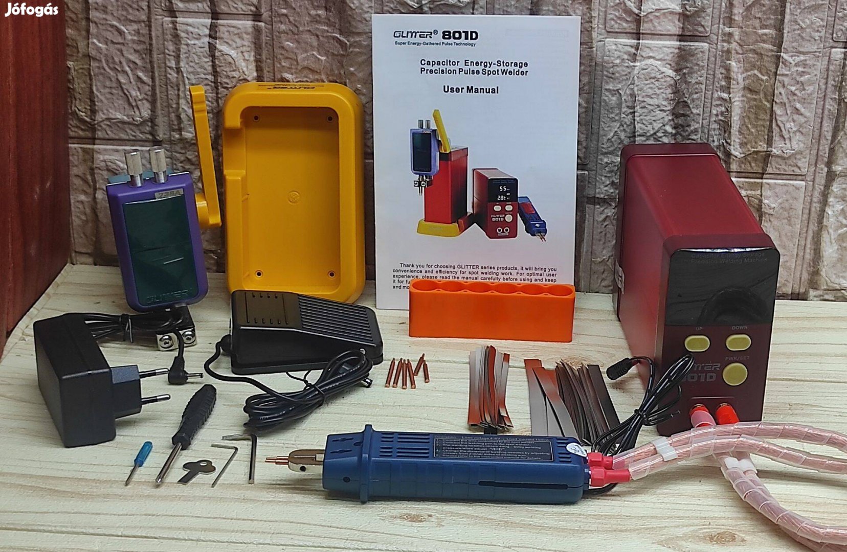 14.5KW 801D Glitter kondenzátor energiatárolós ponthegesztő