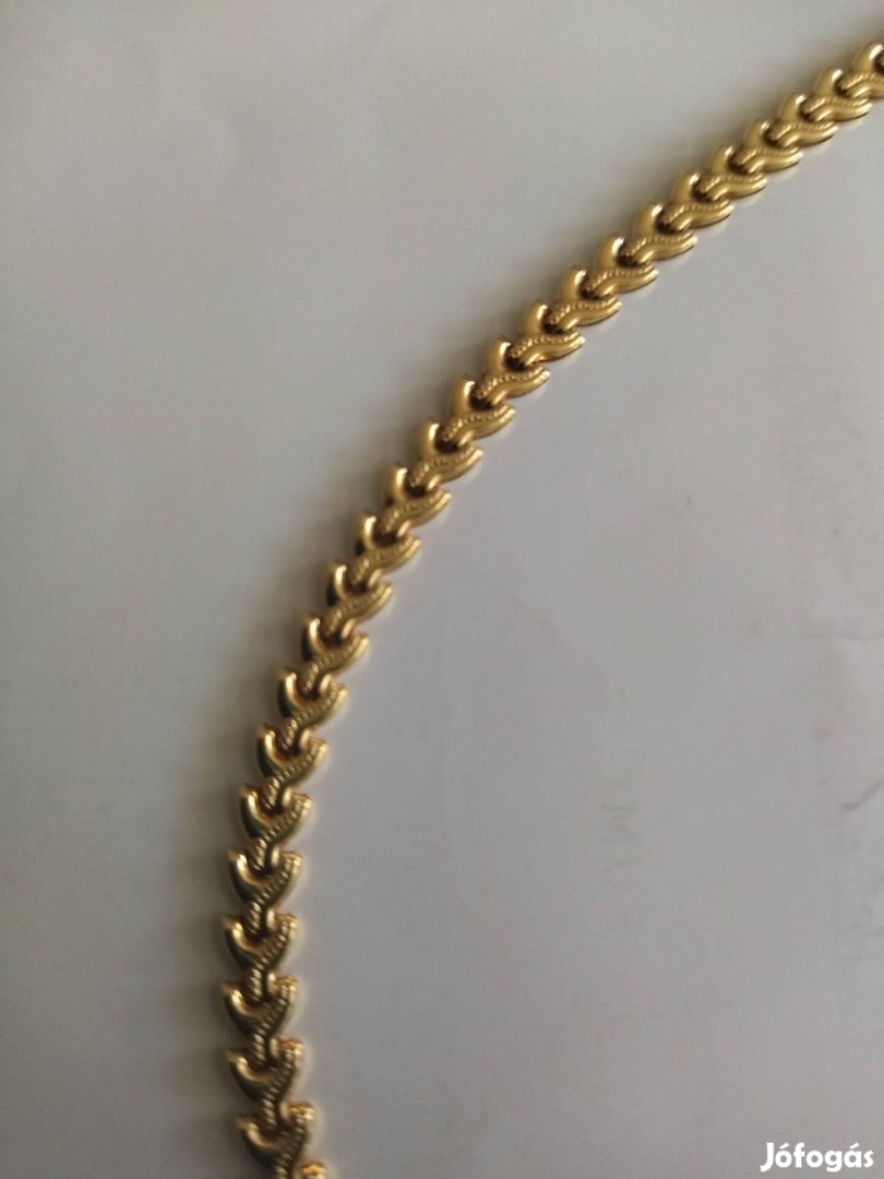 14 K karátos női arany nyaklánc