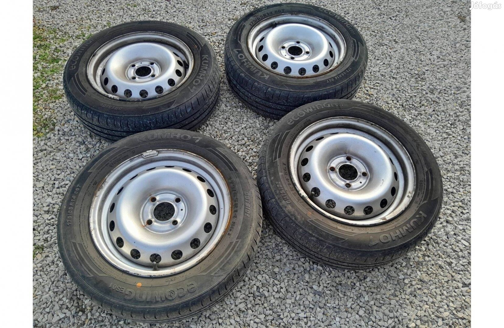 14 Renault felni lemezfelni 4x100 Et36 Clio Megane Kangoo 14"