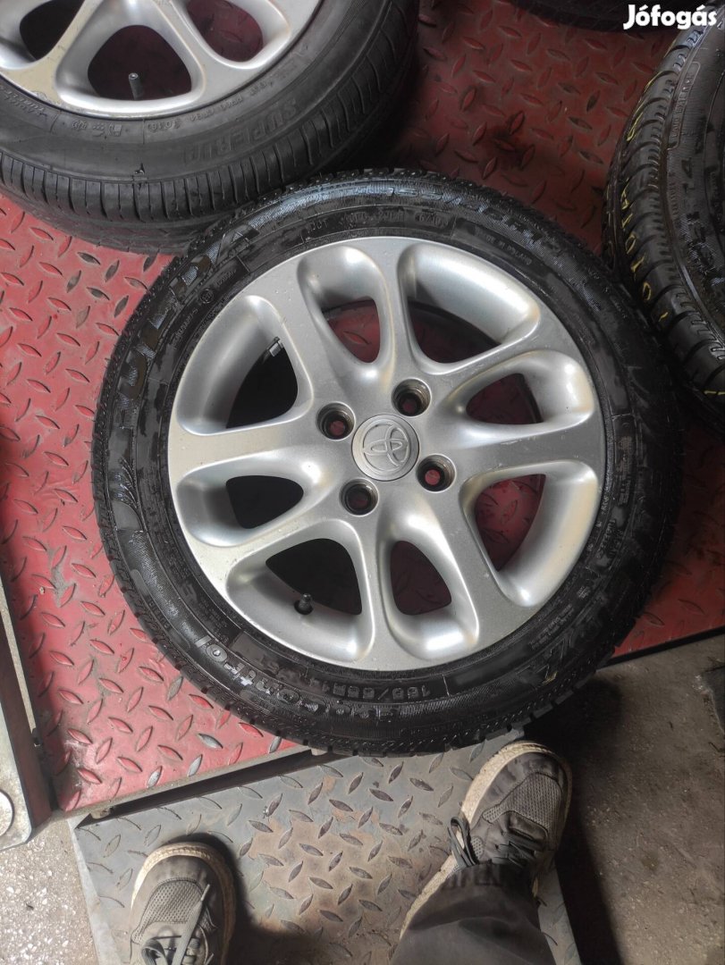 14" 14 4x100 aygo,107, C1 wagonr alufelni 64eft/4db