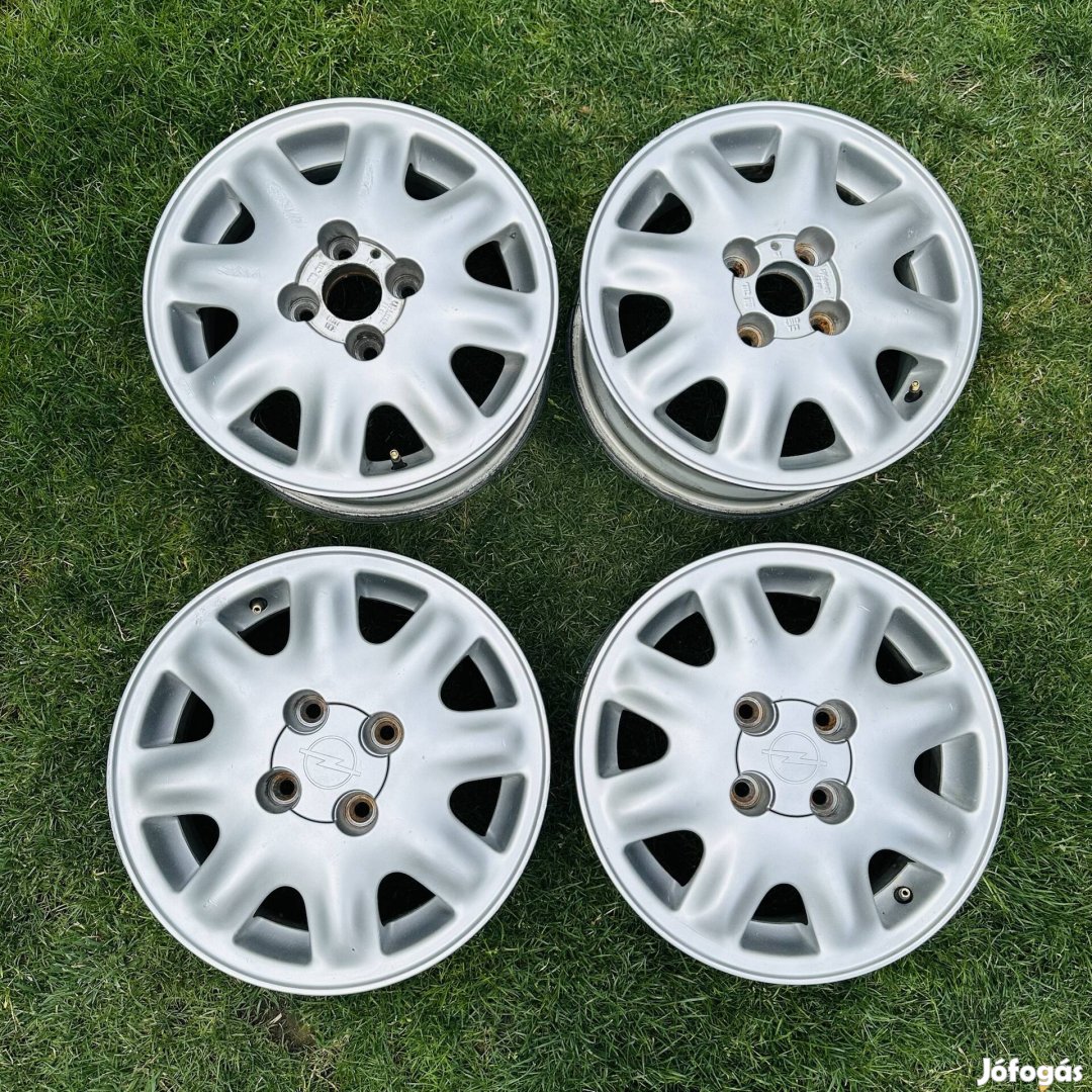 14" 4x100 5,5J ET49 Opel alufelni eladó! Gumival is! 