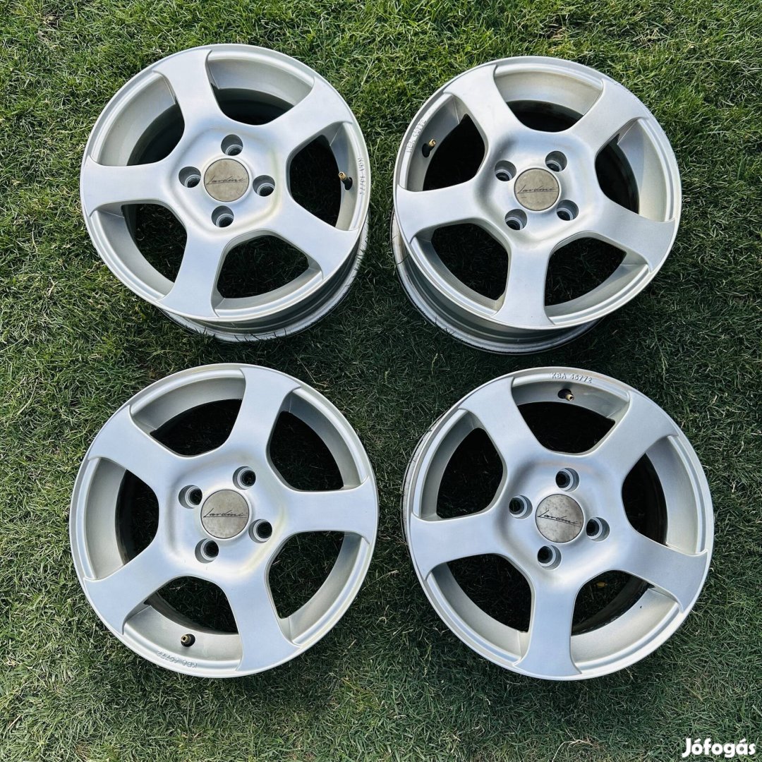 14" 4x100 6J ET38 Lardini alufelni eladó! Gumival is!