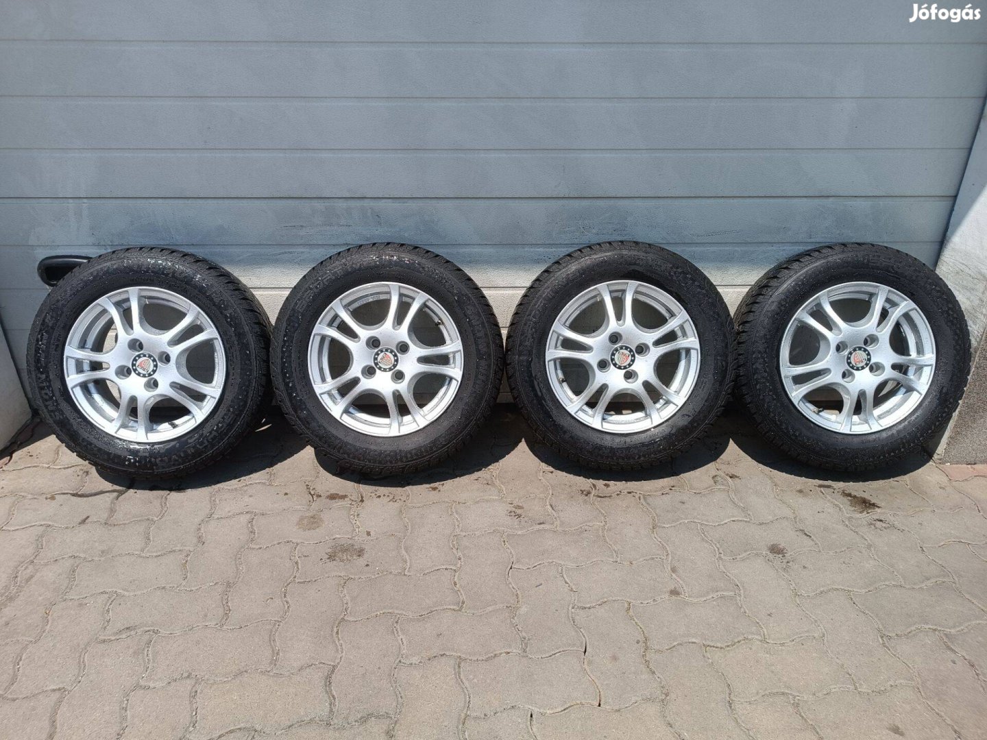 14" 4x100 Enzo alufelni (5.5J) téli gumival eladó!