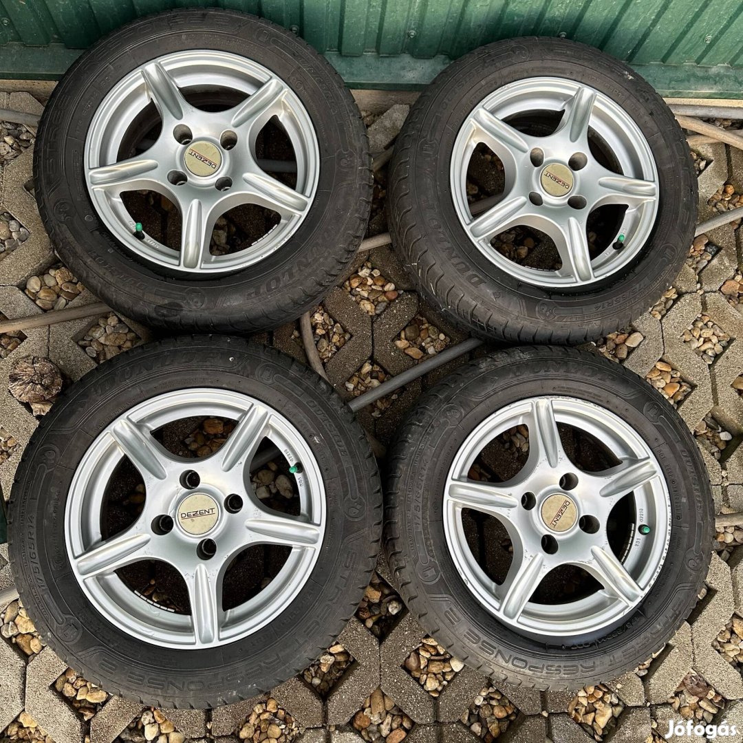 14" 4x108 5,5J ET16 Dezent Peugeot, Citroen alufelni eladó!