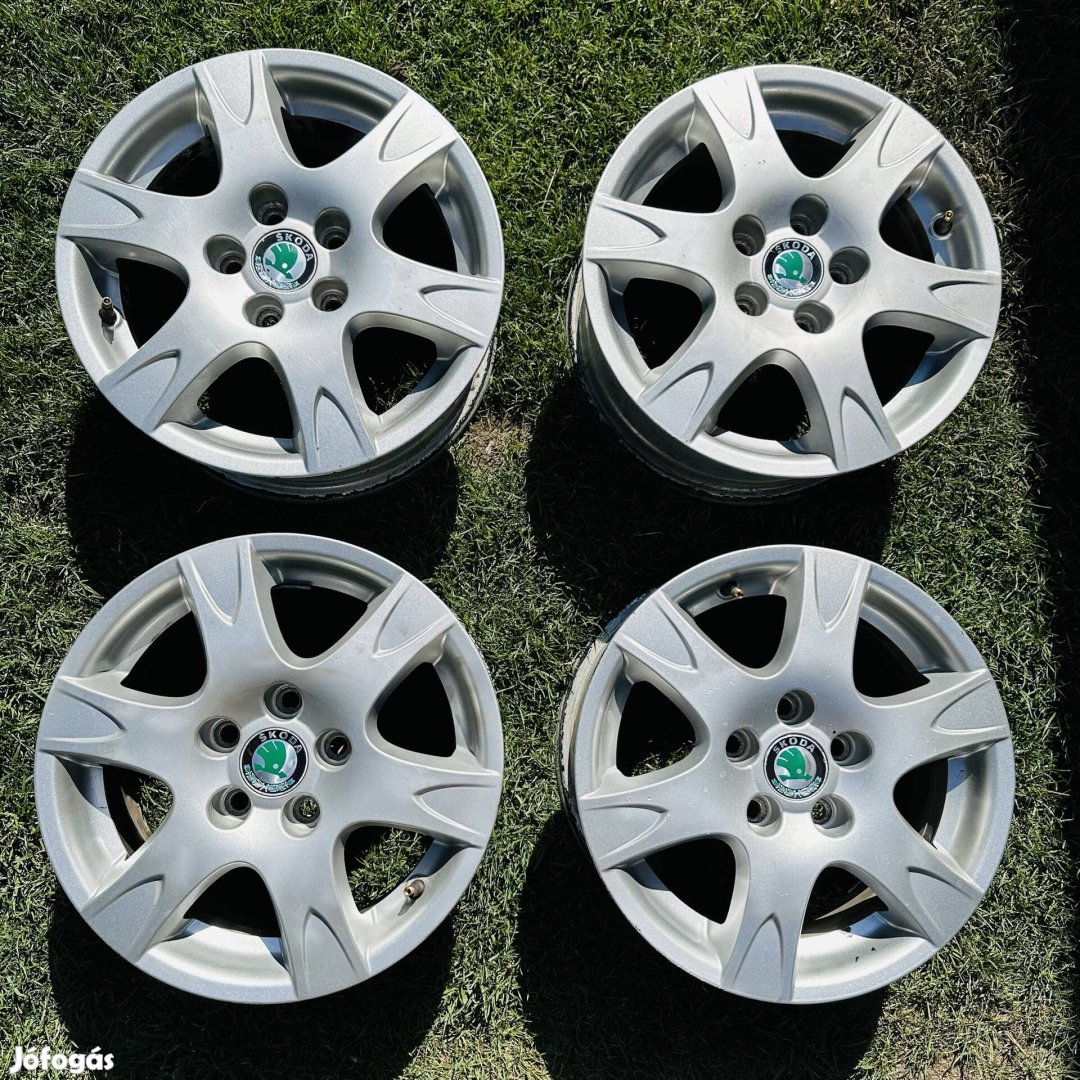 14" 5x100 6J ET43 Skoda alufelni eladó! Volkswagen, Seat
