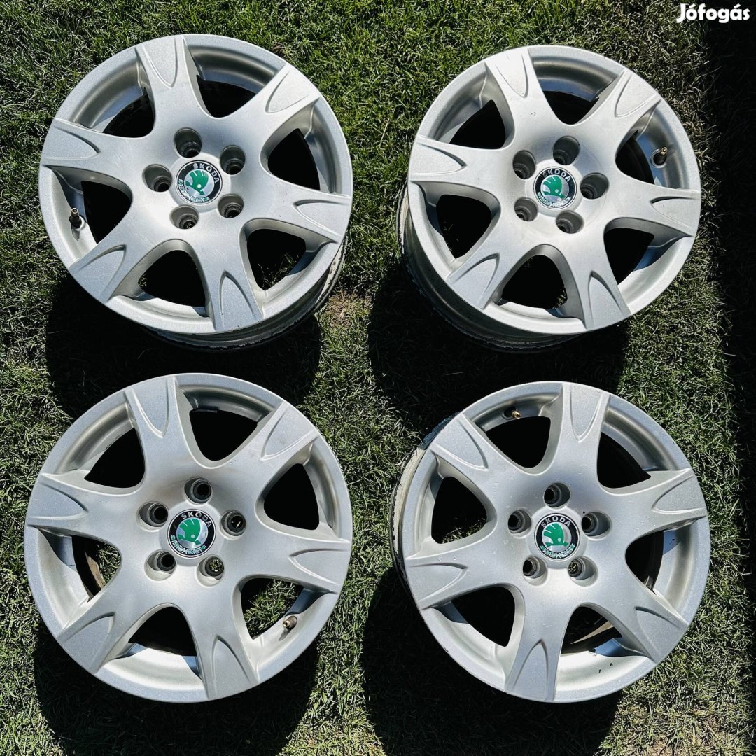 14" 5x100 6J ET43 Skoda alufelni eladó! Volkswagen, Seat  
