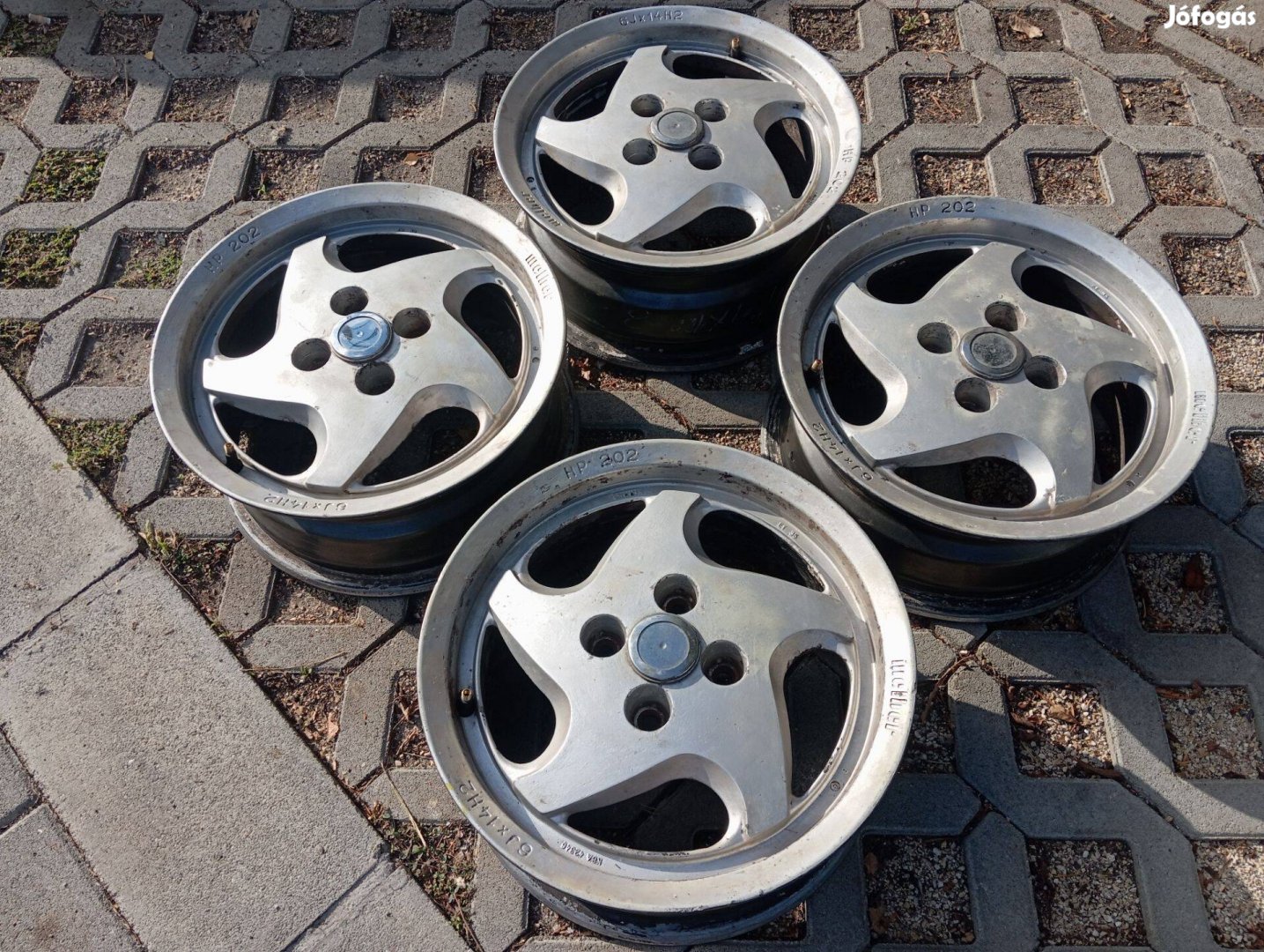 14" Melber Retro Alufelni garnitúra 4x100-as 6jx14 ET35