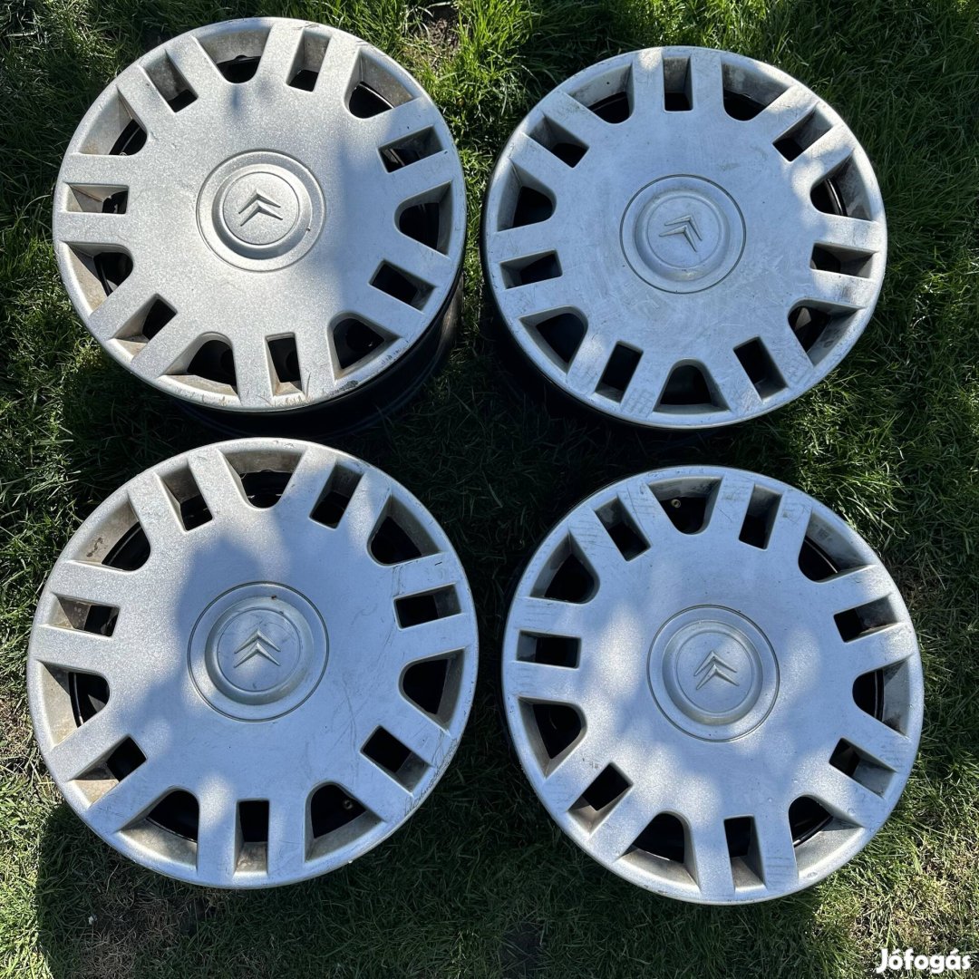 14" gyári Citroen dísztárcsa garnitúra eladó!