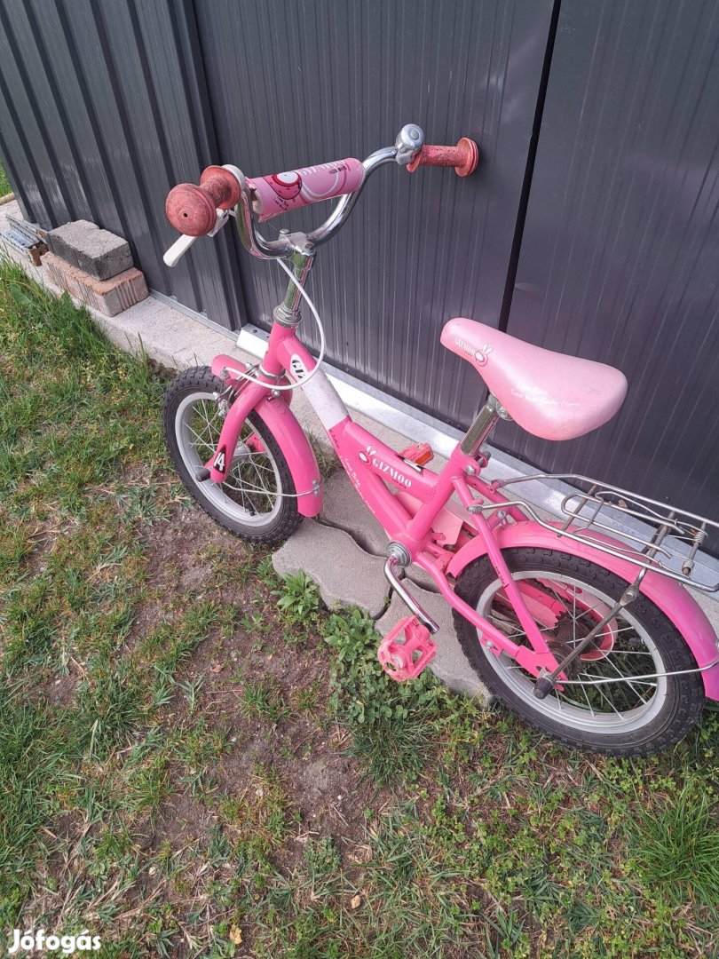 14" kislány bicikli