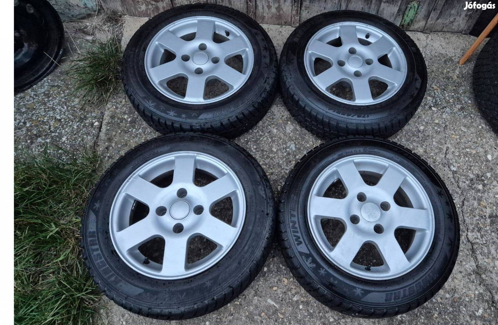 14 colos alufelni Peugeot 206 méret 4x108 R14 téli gumival 175/65