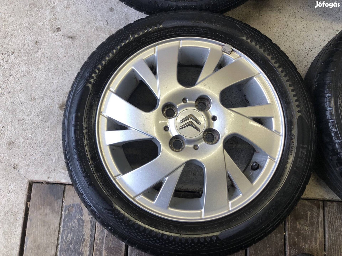 14 colos gyári Citroen C1 alufelni 14 col 4x100