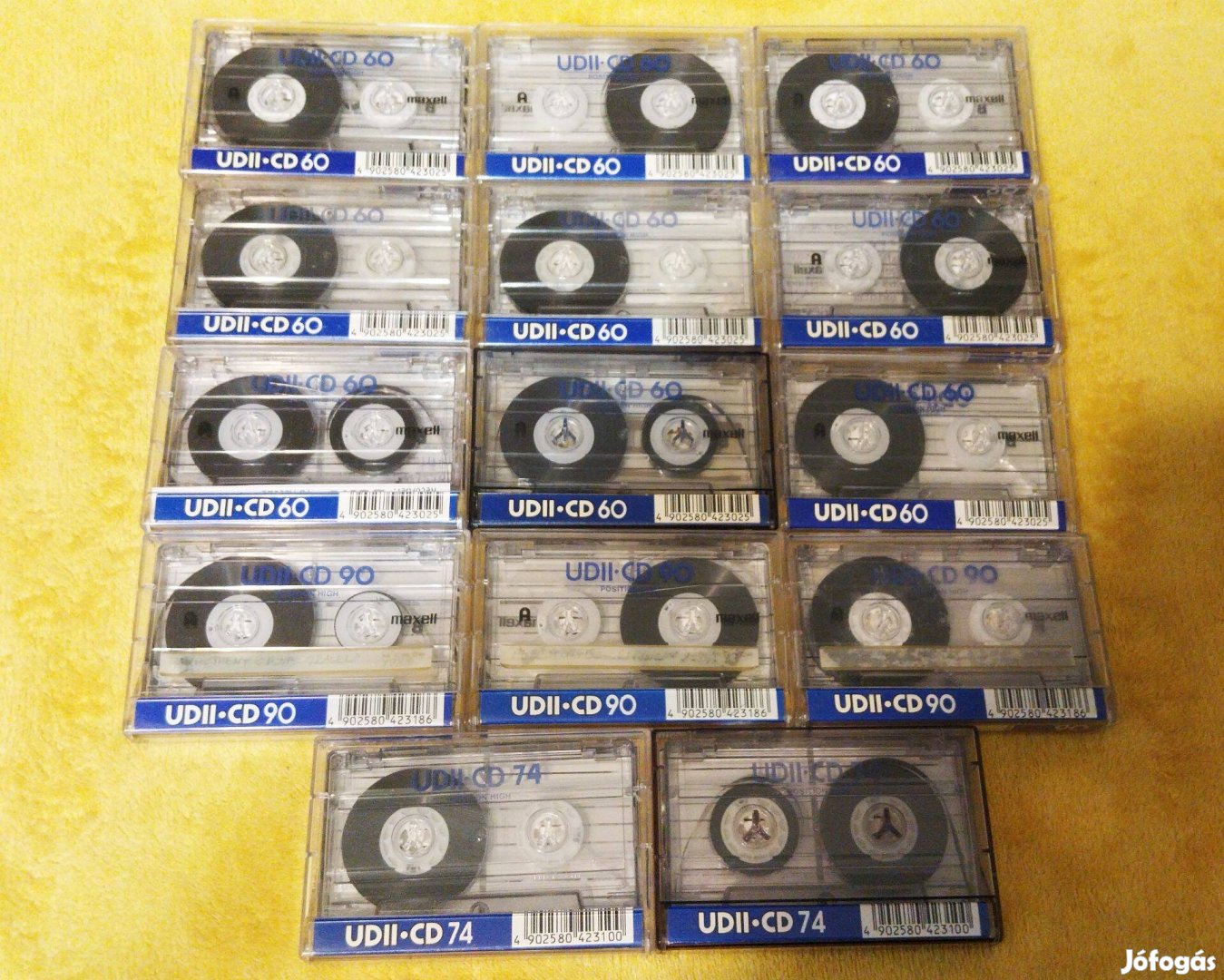 14 darab chromos UD ll audio kazetta jó állapotban eladó!