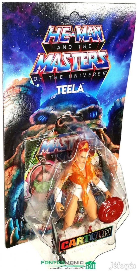 14cm Masters of the Universe He-Man Teela Cartoon Collection figura
