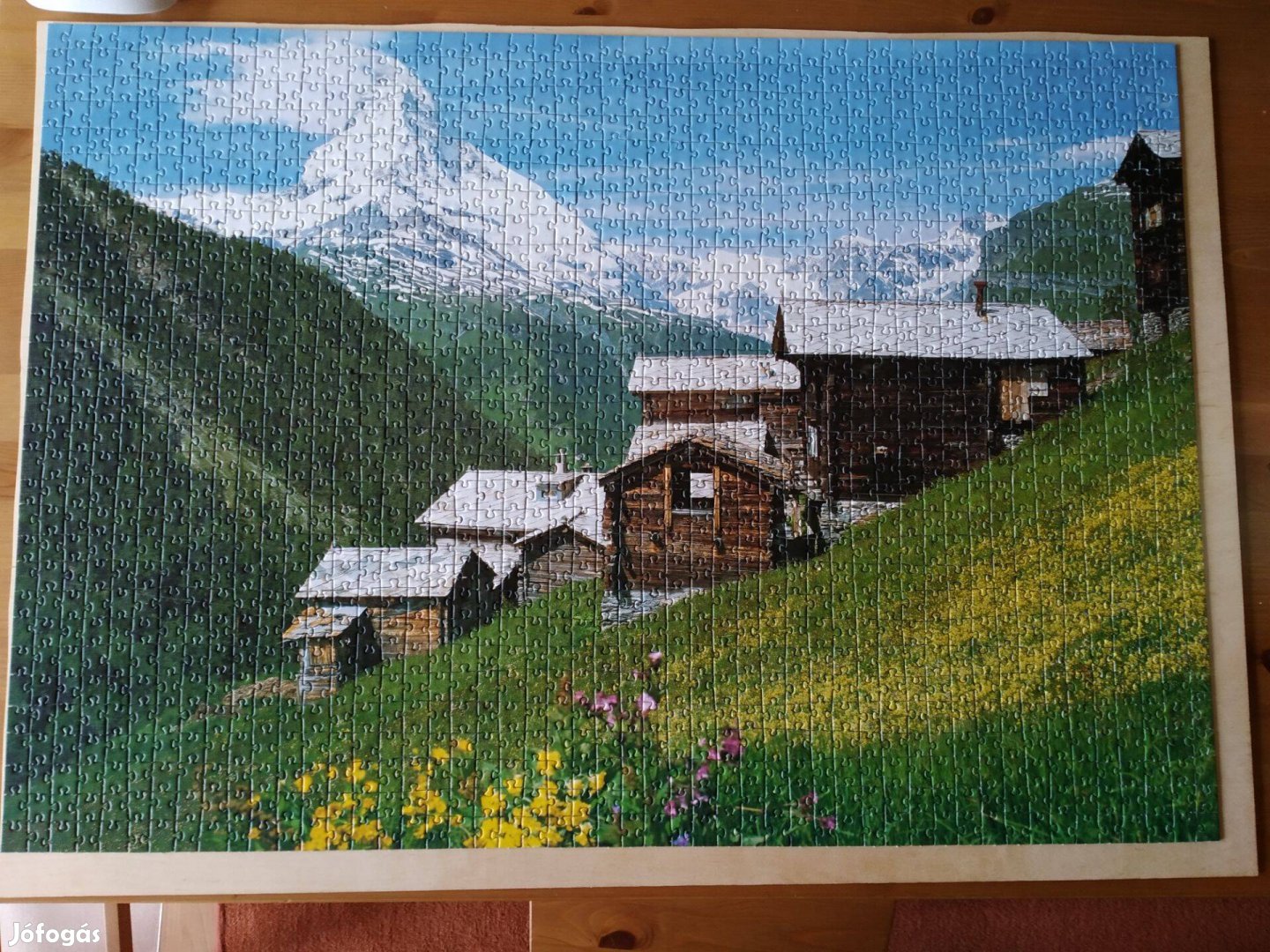 1500 darabos puzzle kirakó, Matternhorn