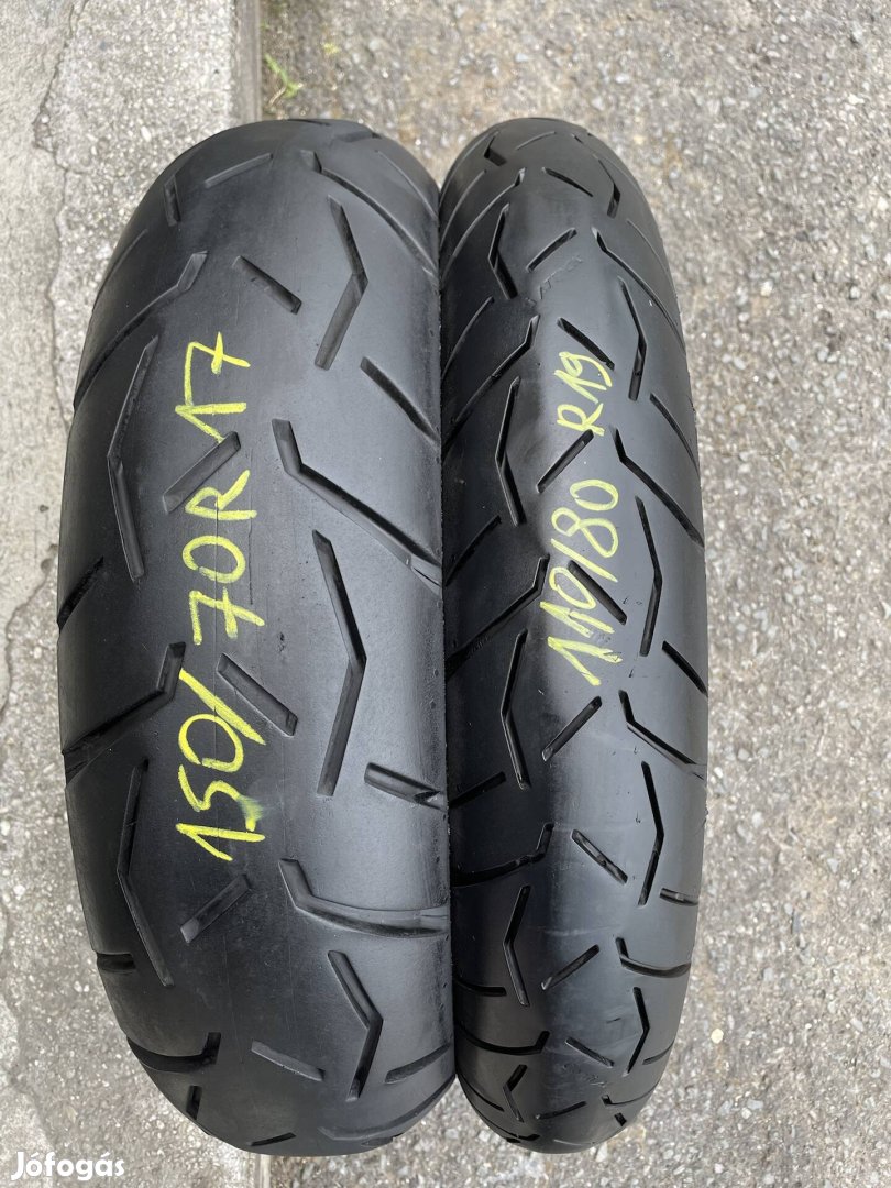 150/70 R17 jó állapotban akár párban 110/80 R19