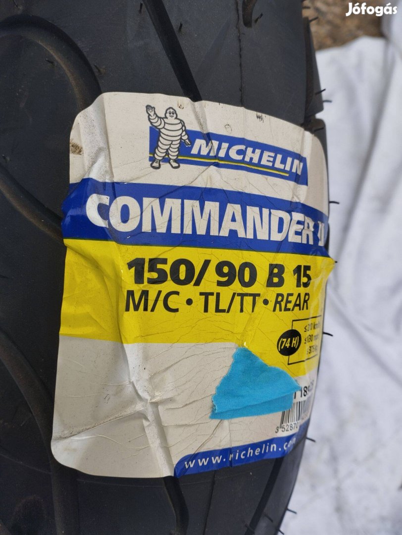 150 90 15 Michelin Commander hátsó gumi