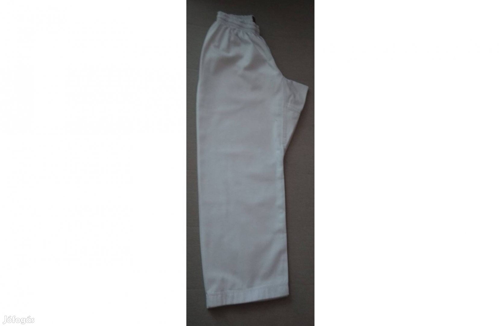 150 cm-es Respect fehér karate nadrág