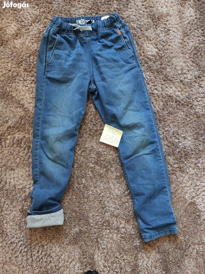 152 H&M pamuttal bélelt farmer fiú