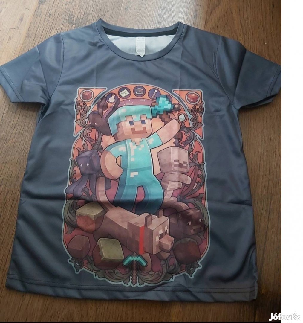 152-es fiú póló, új