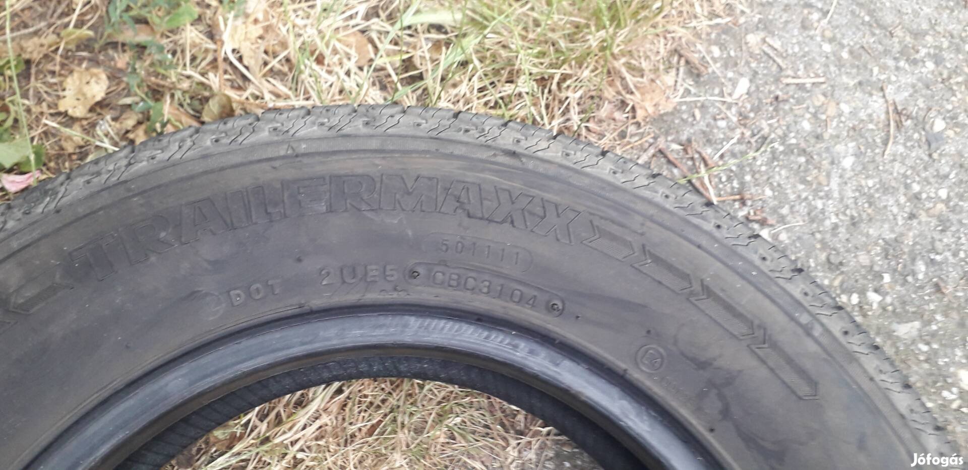 155R13 utánfutó gumi 
