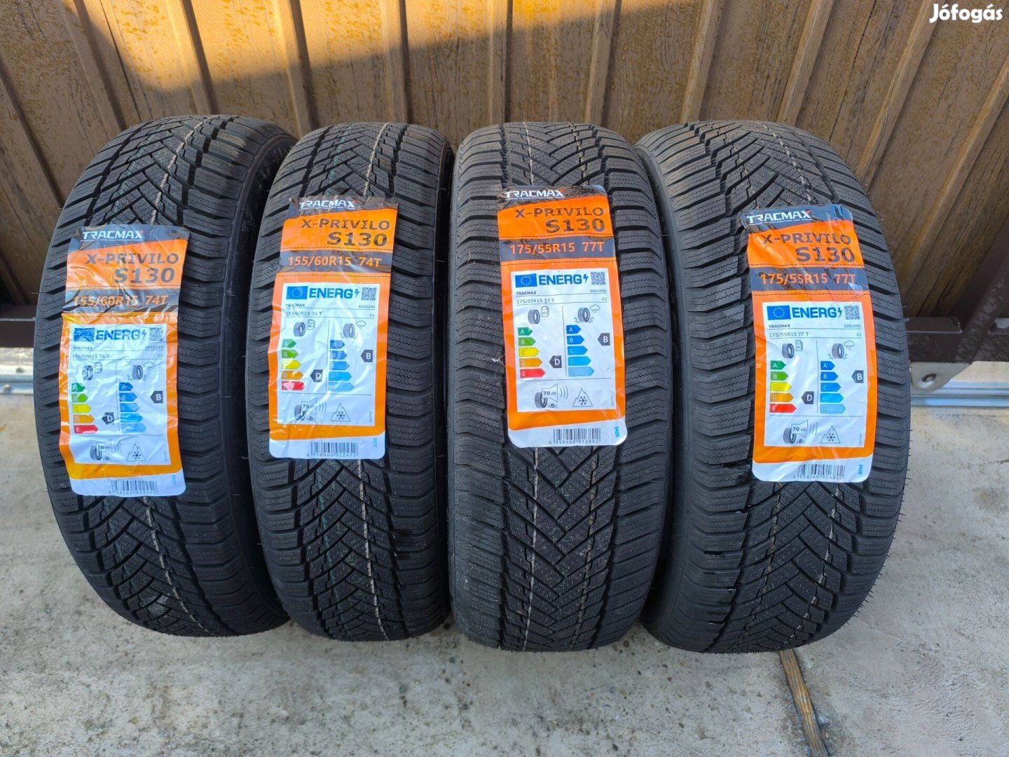 155/60R15 175/55R15 Új Tracmax téli gumi garnitúra