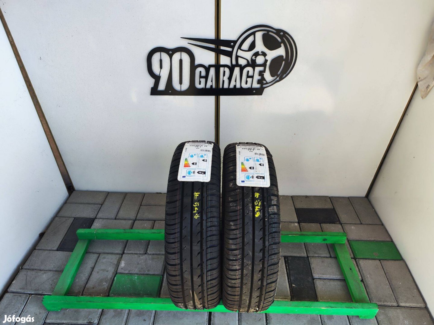 155/60 R15 Continental 2db Új Túltárolt Nyárigumi 90Garage #548