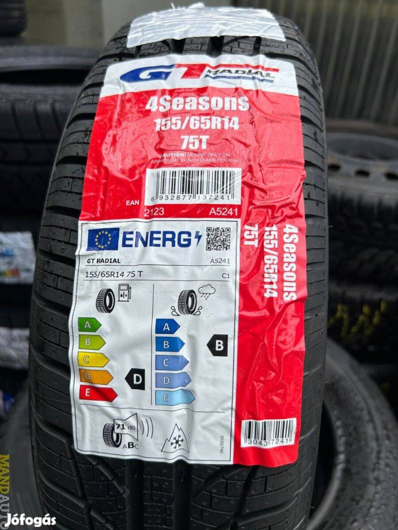155/65R14 Gtradial 4Season