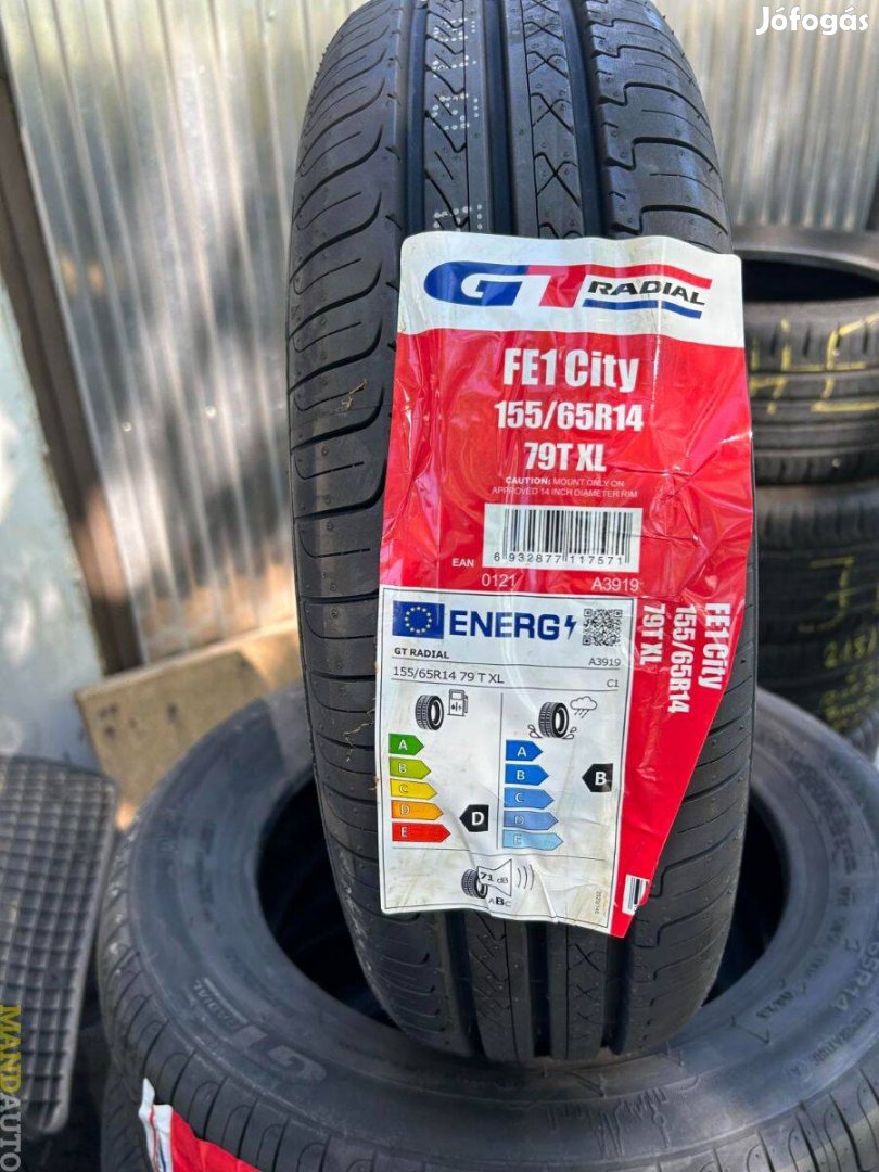 155/65R14 Gtradial FE1 City,Új nyárigumi