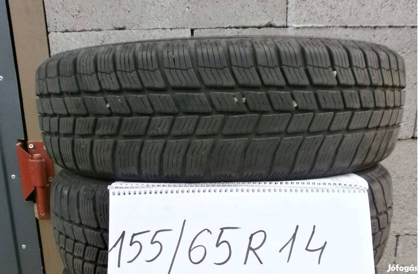 155/65 R14 Barum téligumi 4 db