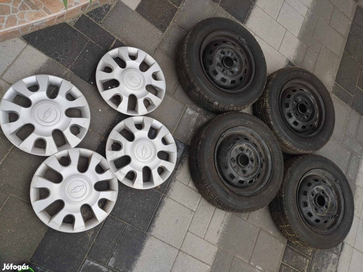 155/70R13 75T nyárigumi lemezfelnin 