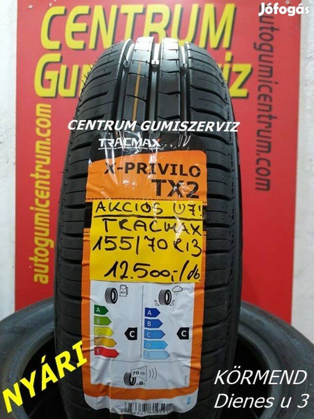 155/70R13 Tracmax akciós nyári gumi 12.500 Ft