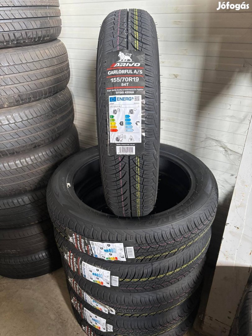 155/70R19 155/70 R19 új Arivo négyévszakos gumi Dot4724 Ár/db