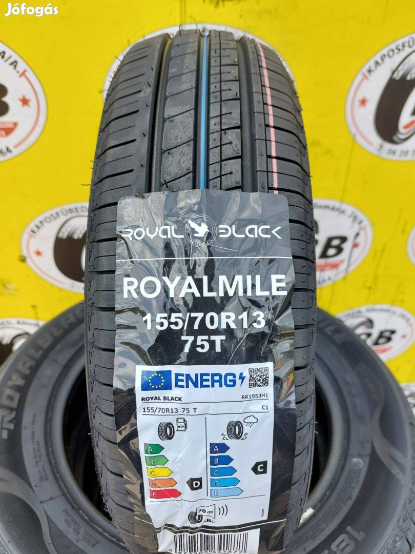 155/70 r13 Royal Black Új nyárigumi 14000ft/db