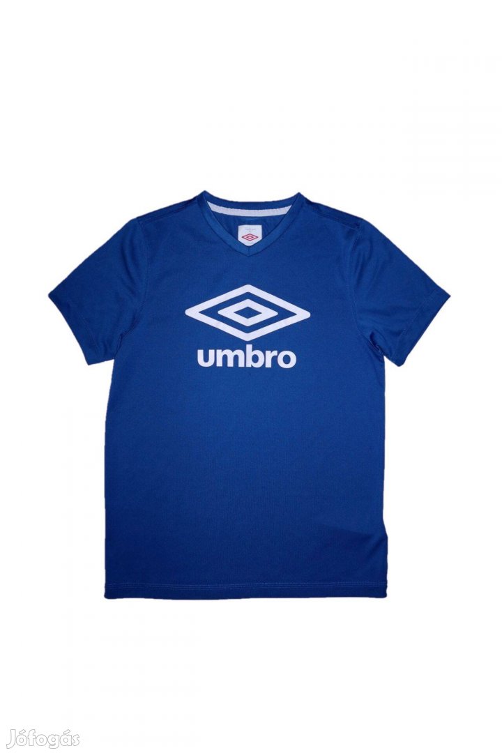 158-as Umbro kék mez póló 158 futball felső