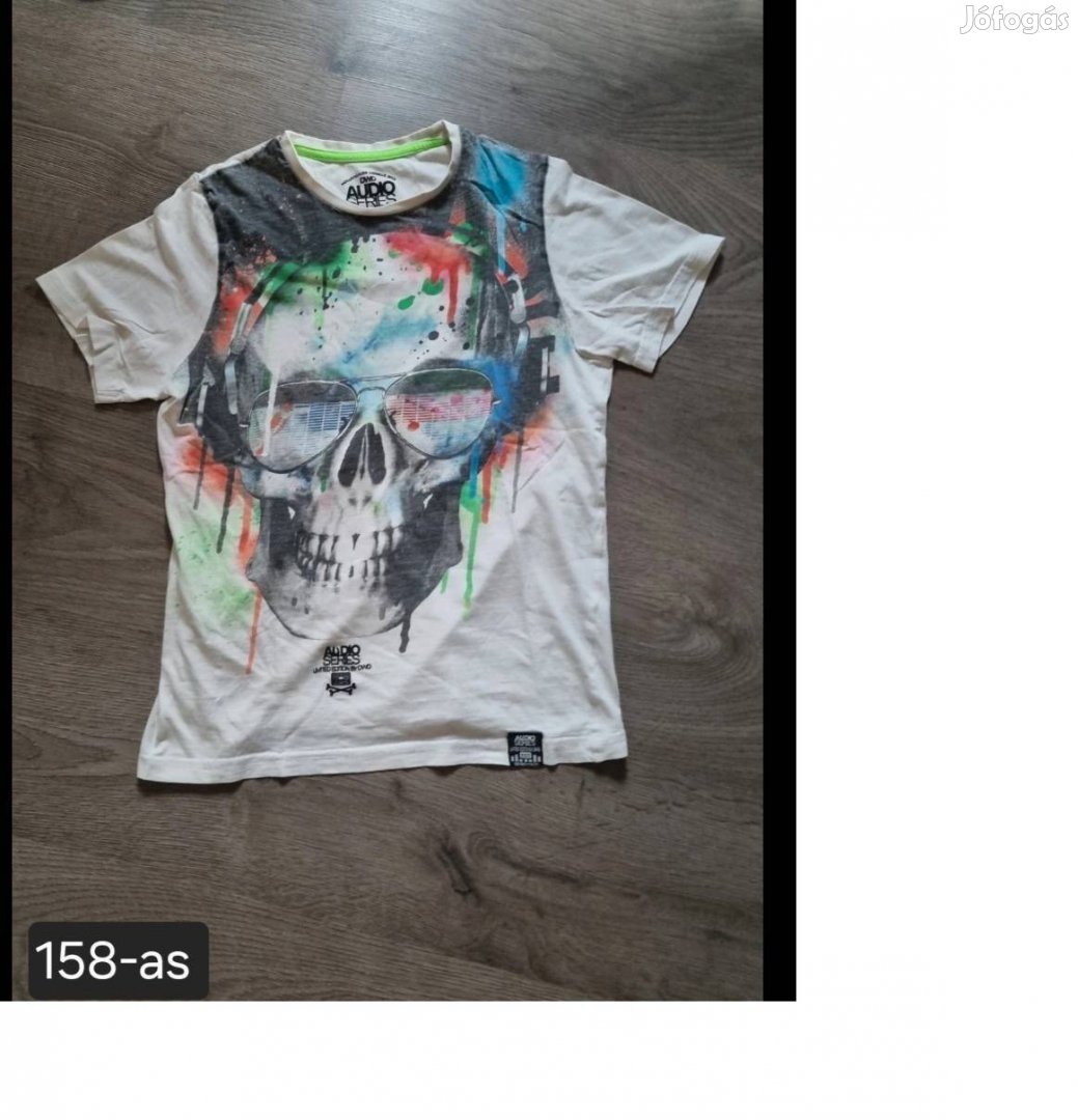 158-as koponyás póló