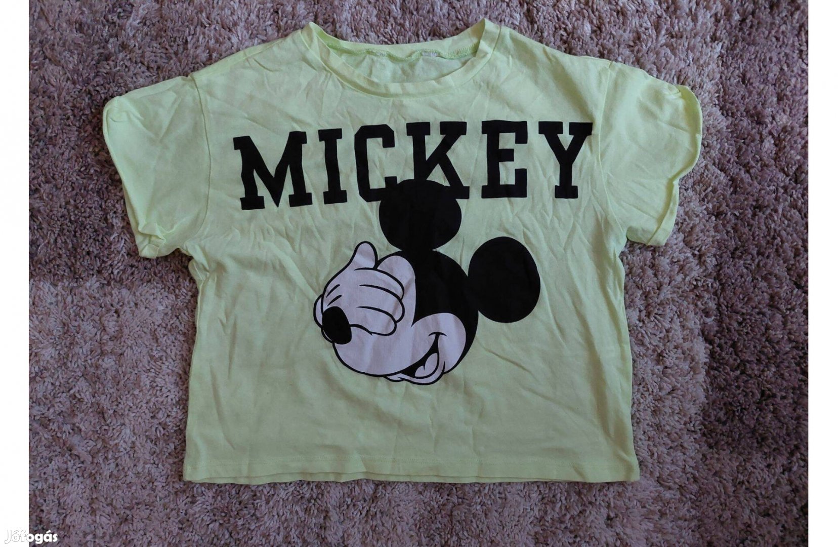 158 lány H&M pamut új Mickey póló