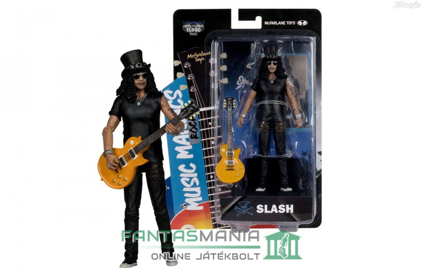 15-16cm Mcfarlane Music Maniacs: Guns N Roses - Slash figura