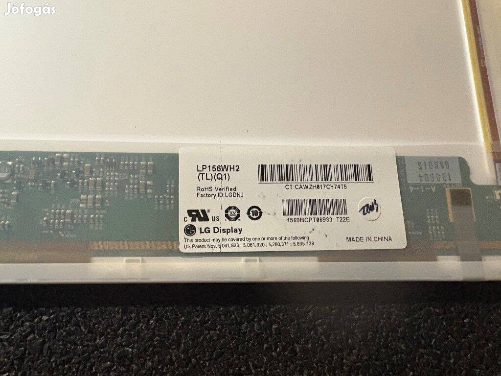 15.6 HD LED fényes kijelző, LP156WH2 (TL)(Q1)