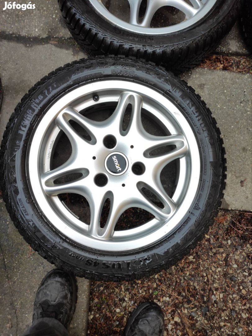 15" 15 3x112 smart 4 évszakos Kumho szett 110eft/4db