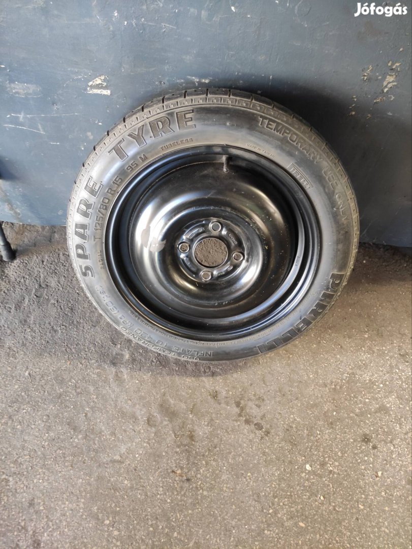 15" 15 4x108 Ford mankó pótkerék 23eft