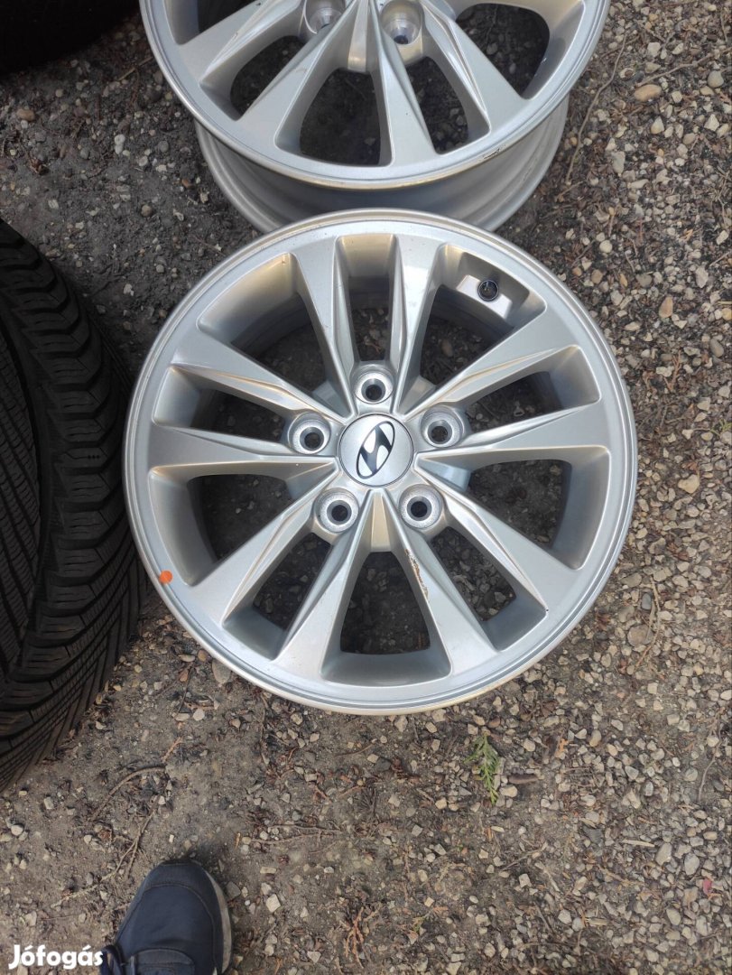 15" 15 5x114,3 Hyundai gyári új demo 89eft/4db