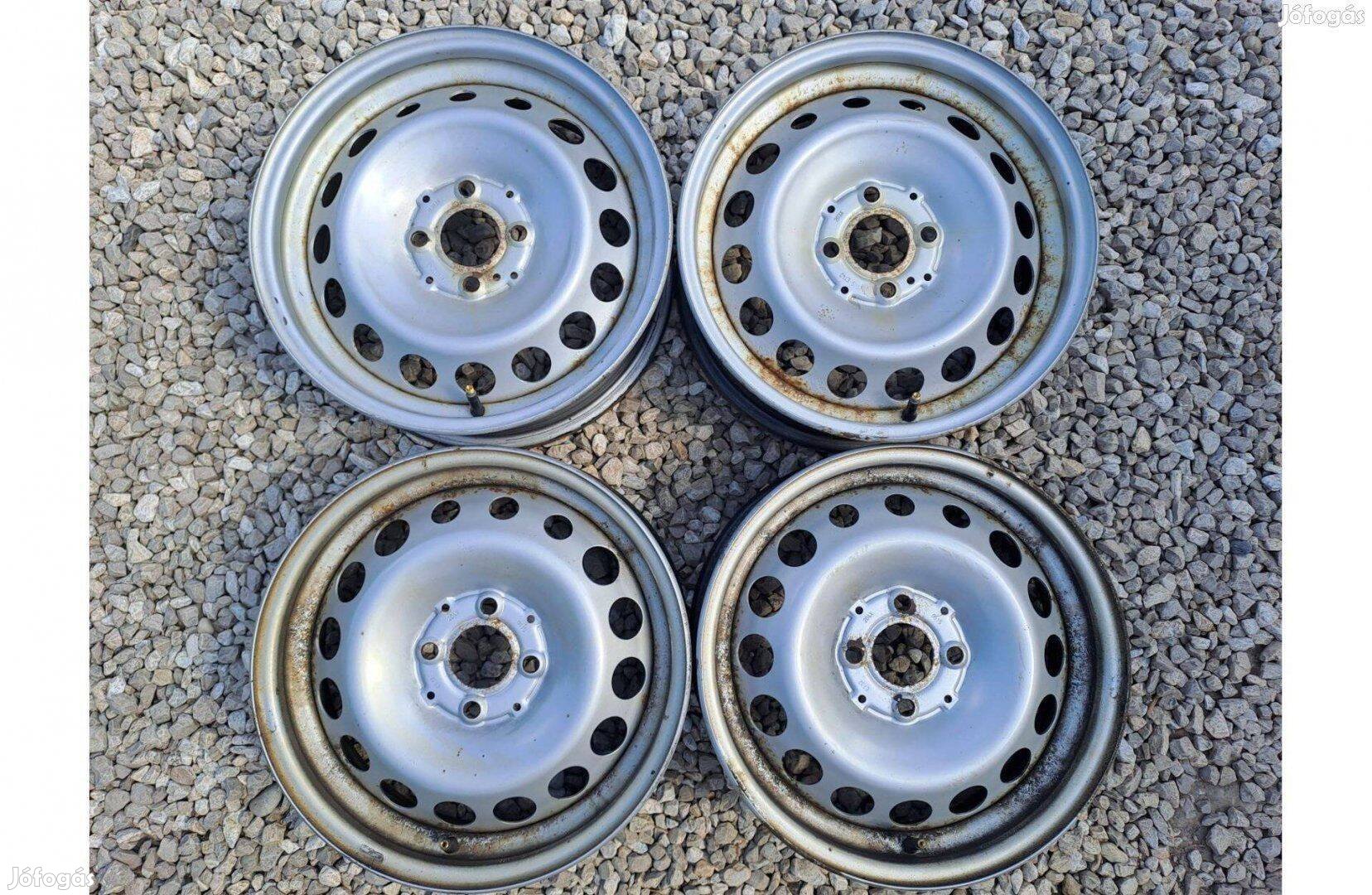 15" 4X100 Smart Forfour kétszéles lemezfelni garnitúra Tpms szelepes