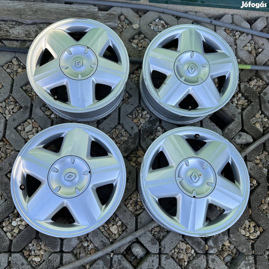 15" 4x100 6J Renault alufelni eladó!