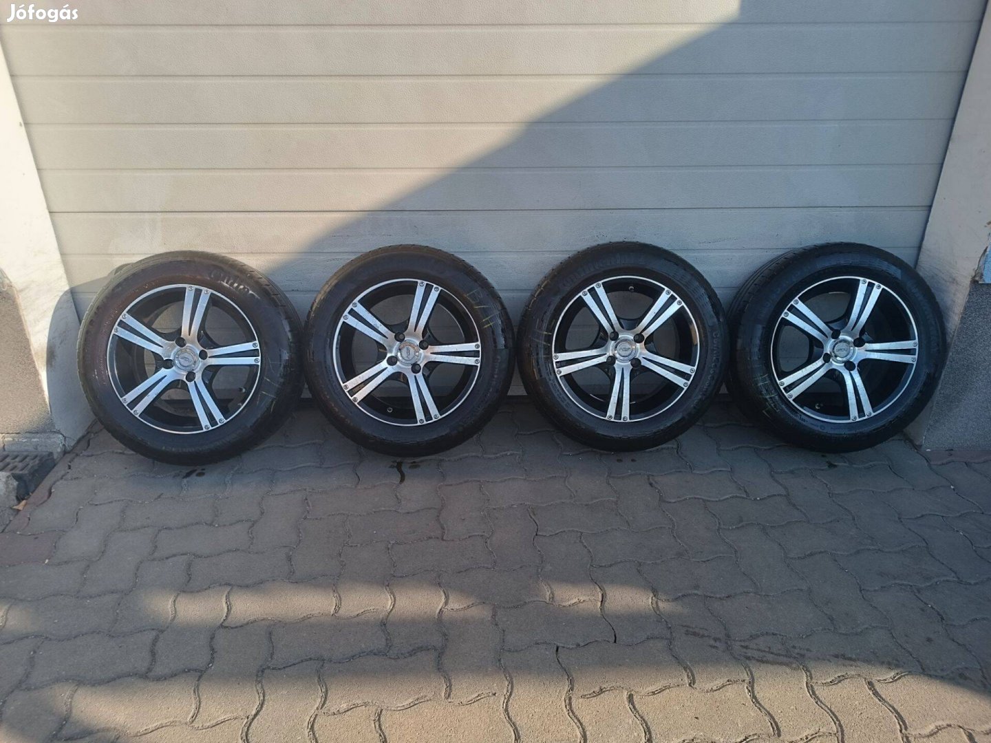 15" 4x100 HRS alufelni nyári gumival eladó!