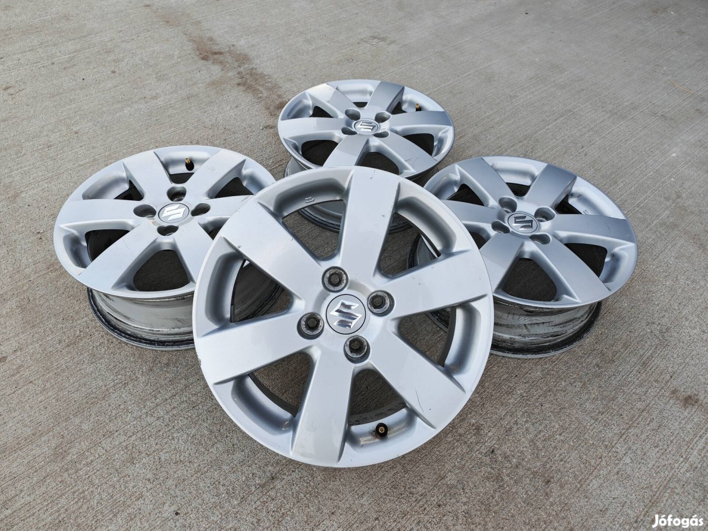 15" 4x100 Suzuki gyári alufelni szett!