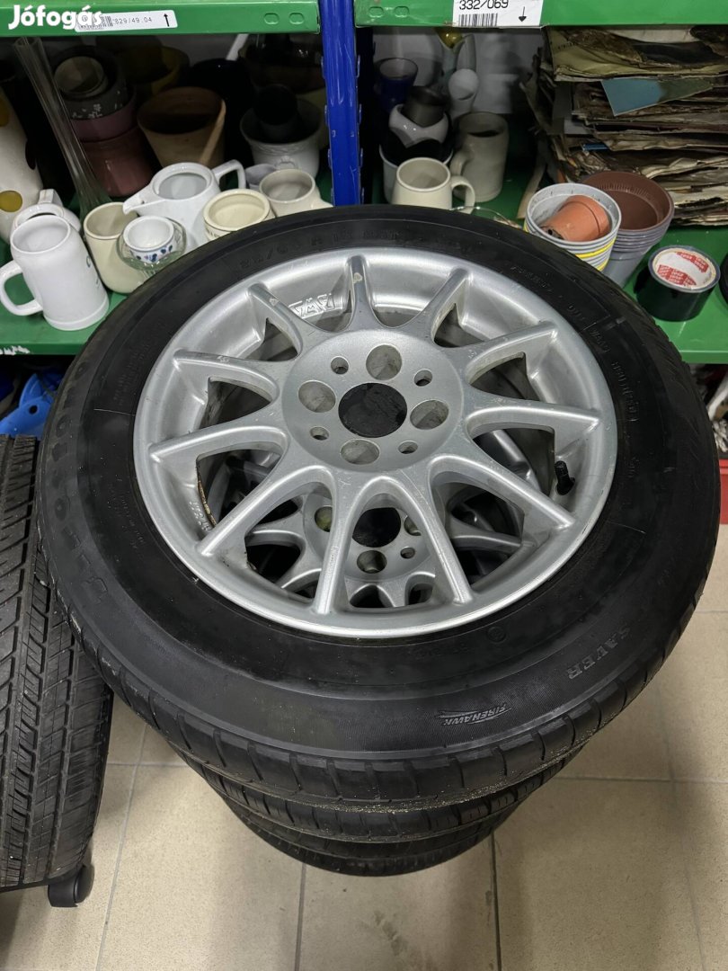 15" 4x100 alufelni garnitúra 