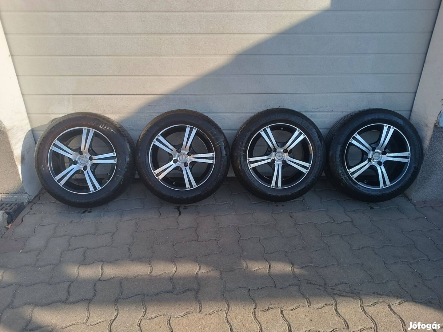 15" 4x100 alufelni nyári gumival eladó!