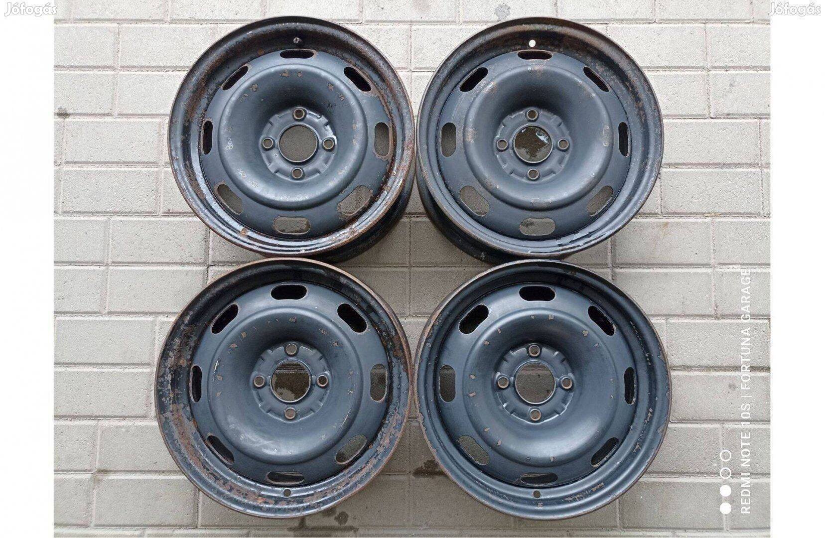 15" 4x108 Peugeot / Citroen használt lemezfelni garnitúra (370)